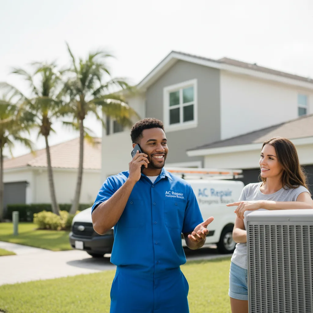 AC Repair Pompano Beach customer support in Leeds
